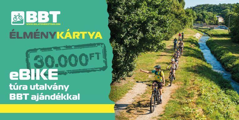 Guided eBike tour worth HUF 30,000